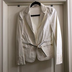 Designer ivory blazer